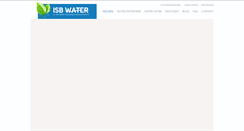 Desktop Screenshot of isb-water.com