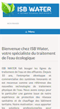 Mobile Screenshot of isb-water.com