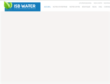 Tablet Screenshot of isb-water.com